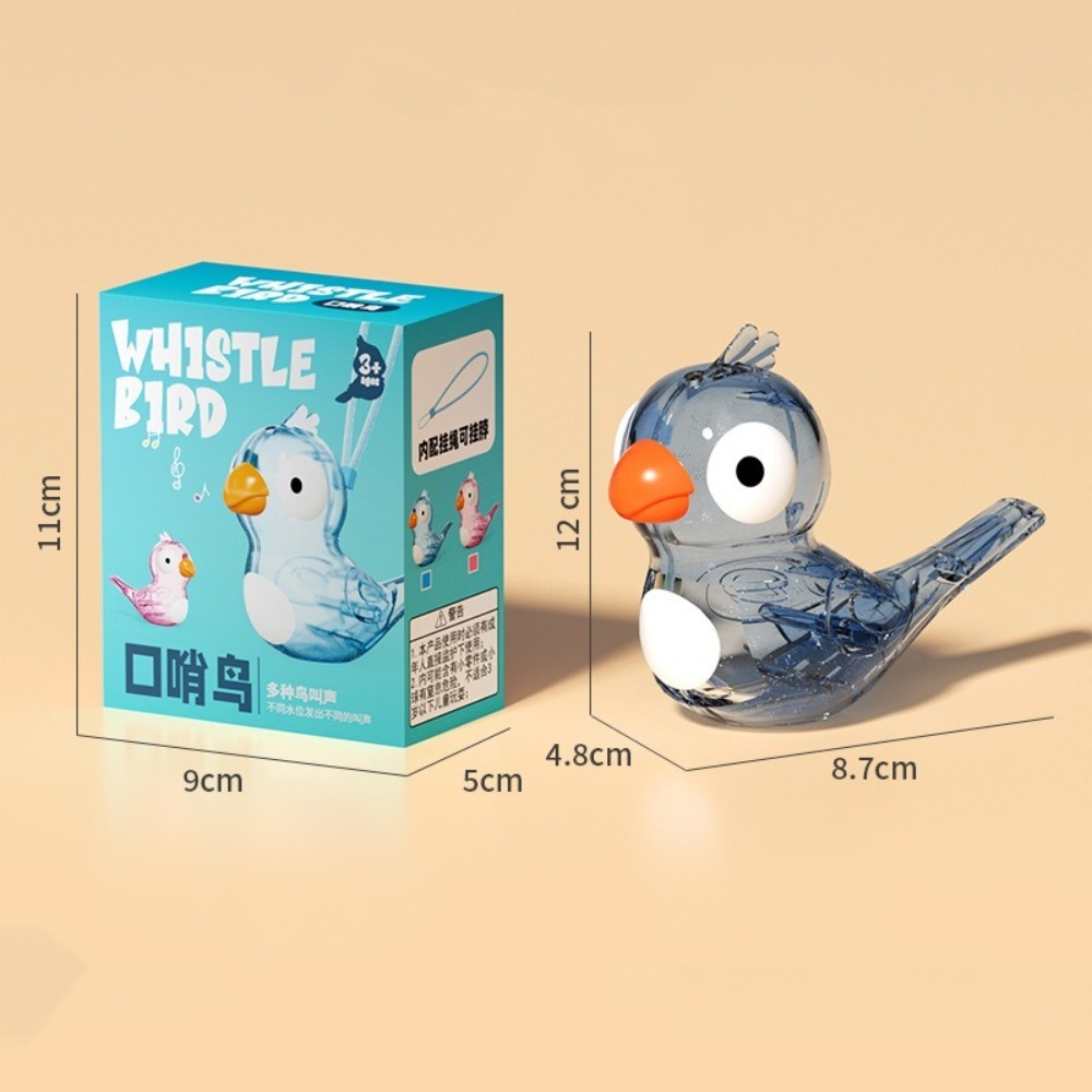 Musical Instrument You Squeeze - Cartoon Water Bird Whistle Transparent with