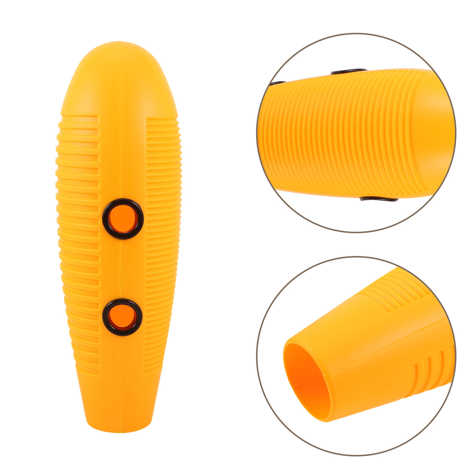 Guiro Scraper Instrument - 1Set Guiro Percussion Instrument Plastic Yellow