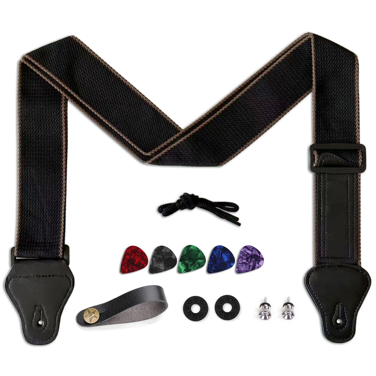 Musical Instrument Ukulele - 11Pcs Guitar Strap for Acoustic /