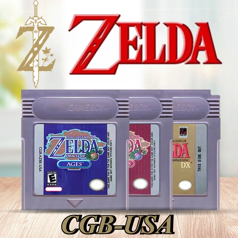 Musical Instrument Zelda - Card Zelda GBC 16Bit Video Game