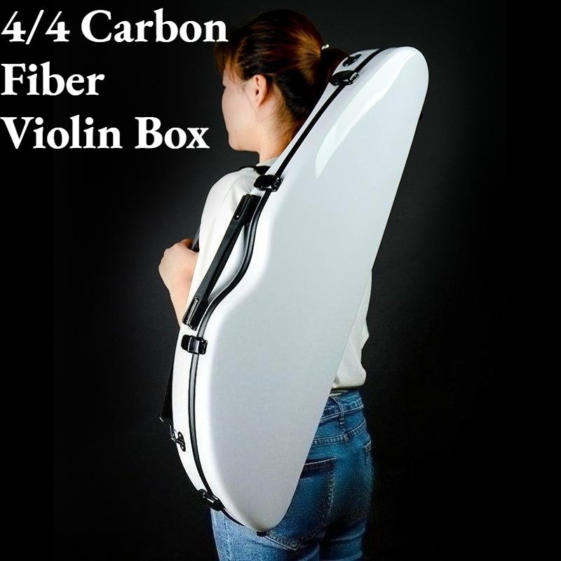 Musical Instrument Box - 4/4 Carbon Fiber Violin Box Lightweight