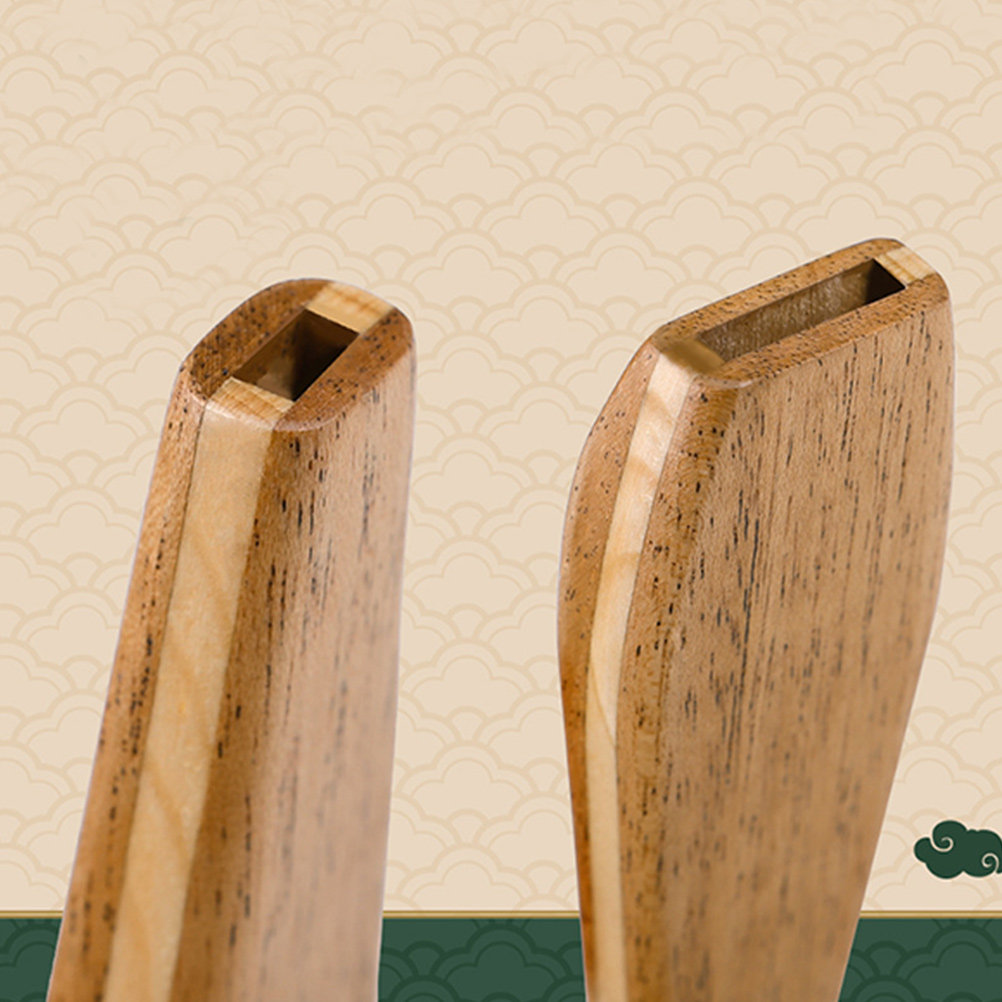 Musical Instrument Easy To Learn For Adults - 1 Set Premium Wooden Kazoo Portable