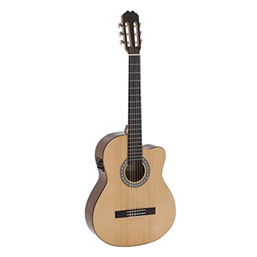 Classical Guitar Nylon - ALBA-EC Beginner Series Cutaway Acoustic-Electric Classical
