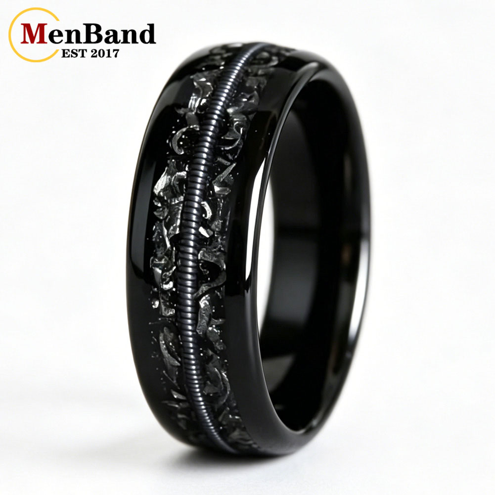 Musical Instrument Logo - Dropshipping New 8mm Black Meteorite and