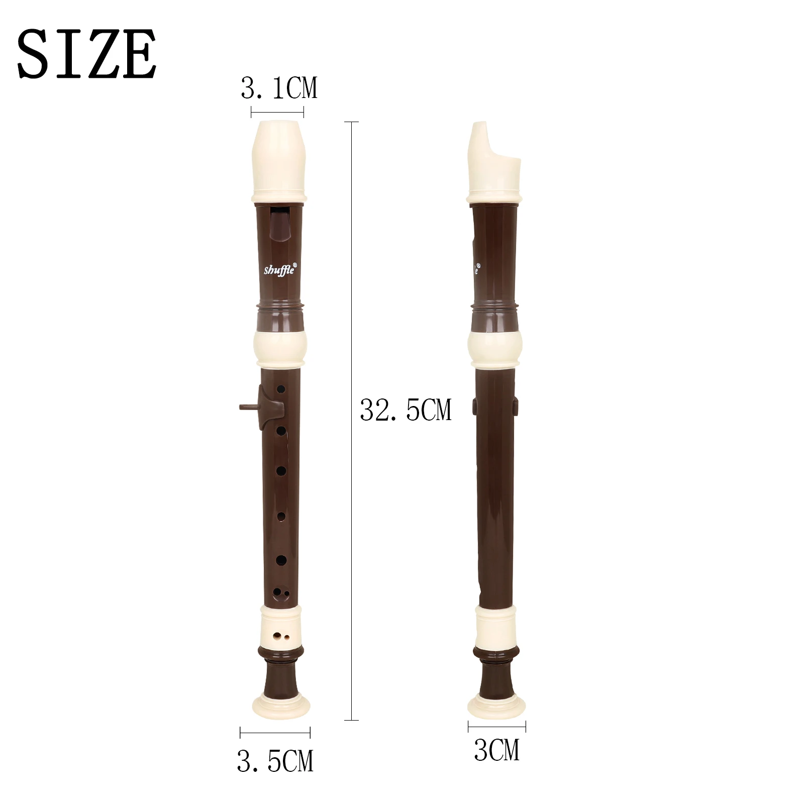 SHUFFLE Baroque Clarinet Recor - Recorder Baroque Style 리뷰 및 가격