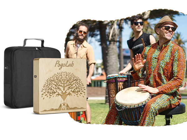 Pogolab Portable Cajon with Sn - Musical Instrument Cajon 리뷰 및 가격