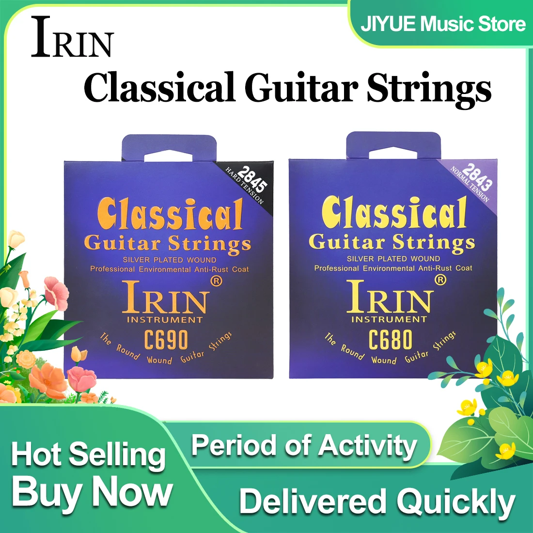 IRIN Classical Guitar Strings  - Classical Guitar Nylon 리뷰 및 가격
