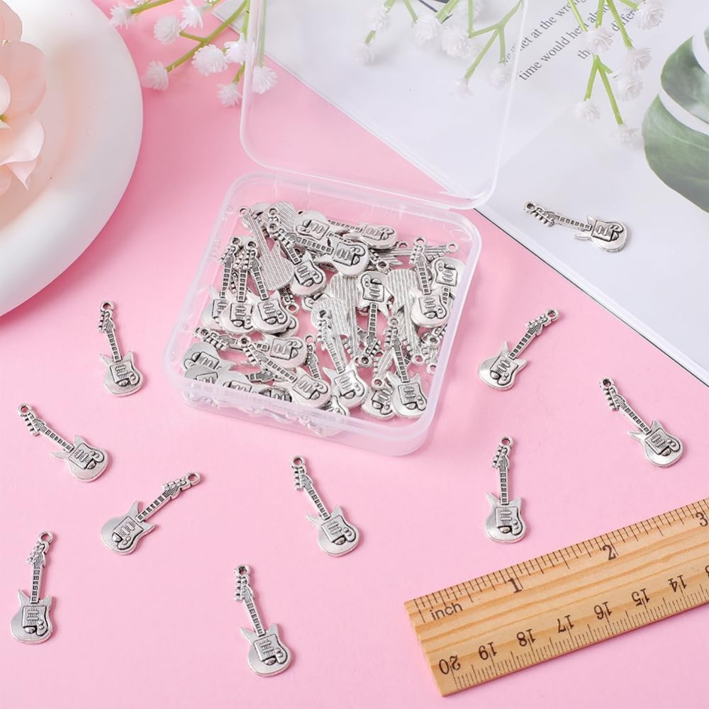 1 Box 50Pcs Vintage Guitar Cha - Musical Instrument Kit 리뷰 및 가격