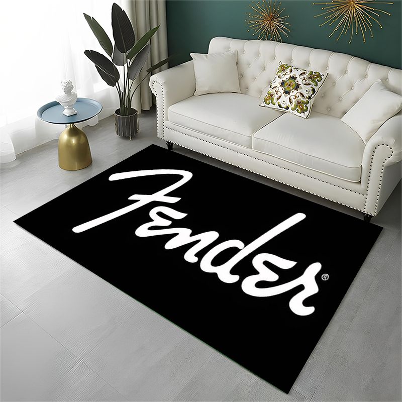 Retro Fender Guitar Logo Instr - Musical Instrument Logo 리뷰 및 가격