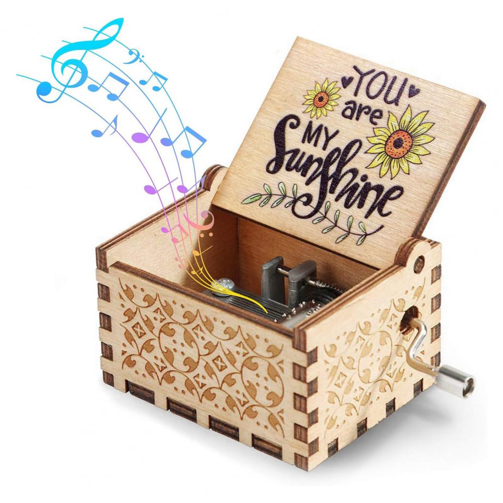 6.4* 5.2cm Mini Music Box Rota - Musical Instrument Cajon 리뷰 및 가격