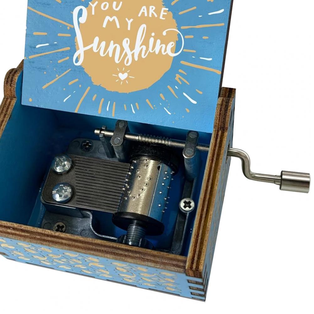 6.4* 5.2cm Mini Music Box Rota - Musical Instrument Cajon 리뷰 및 가격