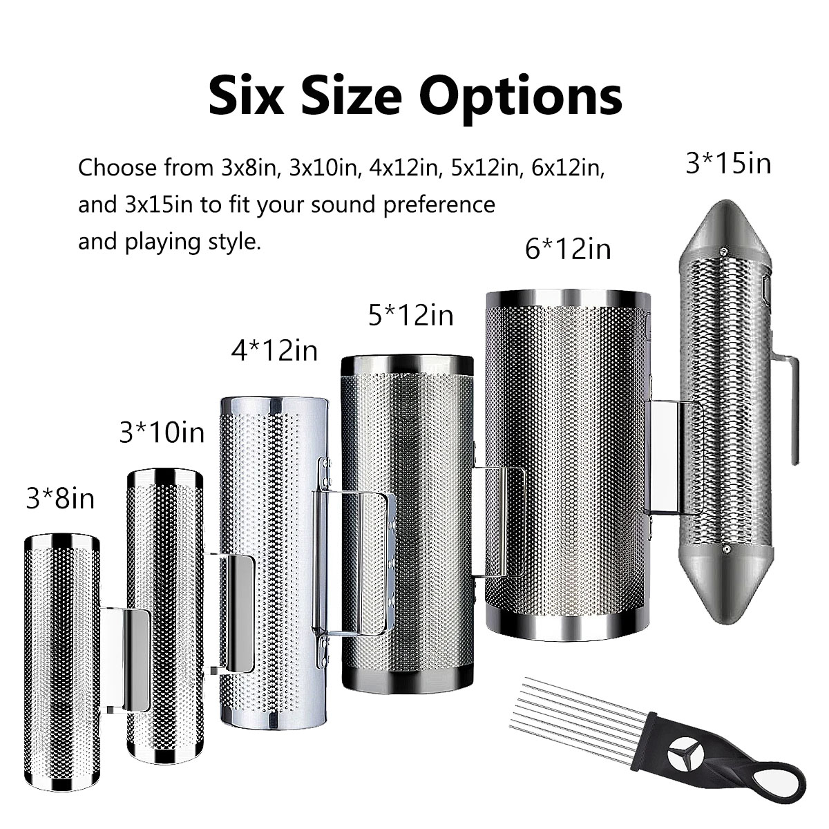 Miwayer Musical Stainless Stee - Guiro Scraper Instrument 리뷰 및 가격