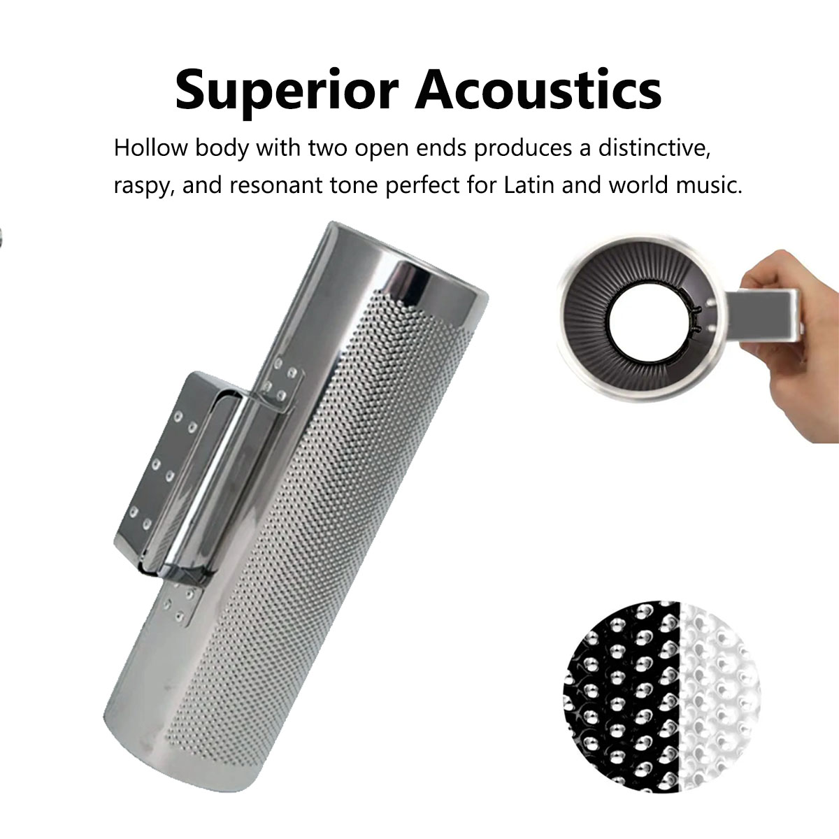 Miwayer Musical Stainless Stee - Guiro Scraper Instrument 리뷰 및 가격