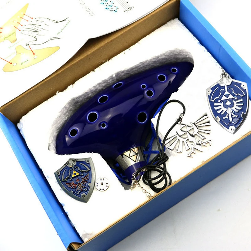 Ocarina Ceramic Legend Of 12 H - Musical Instrument Zelda 리뷰 및 가격