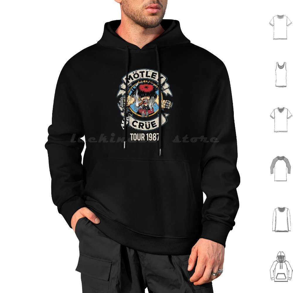 The-Greats-Crue Hoodie Cotton  - Musical Instrument Logo 리뷰 및 가격