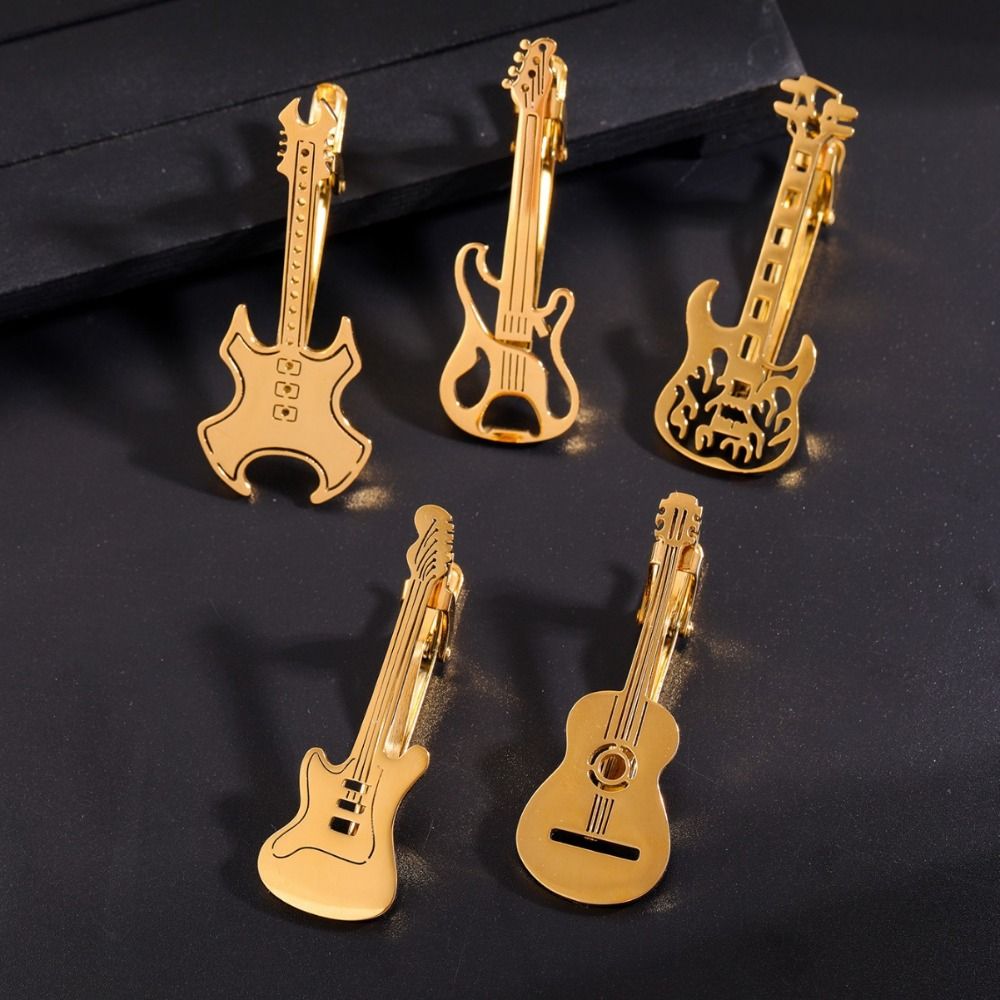 Fashion Treble Clef Guitar Tie - Musical Instrument Symbols 리뷰 및 가격