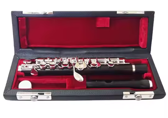 Ebony Piccolo With Silver Plat - Musical Instrument Piccolo 리뷰 및 가격