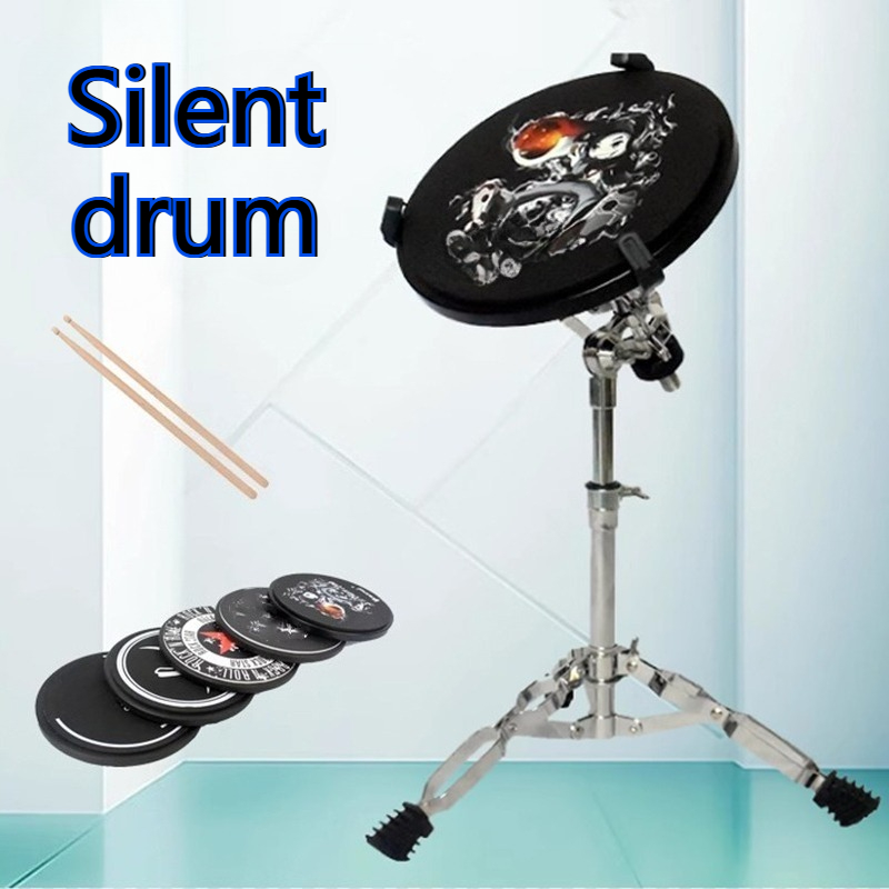 12 Inches Silent Drum Silicone - Musical Instrument Kit 리뷰 및 가격