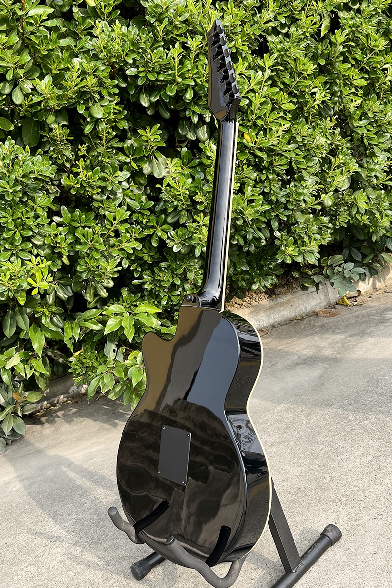 Acoustic Electric Guitar With  - Musical Instrument Logo 리뷰 및 가격