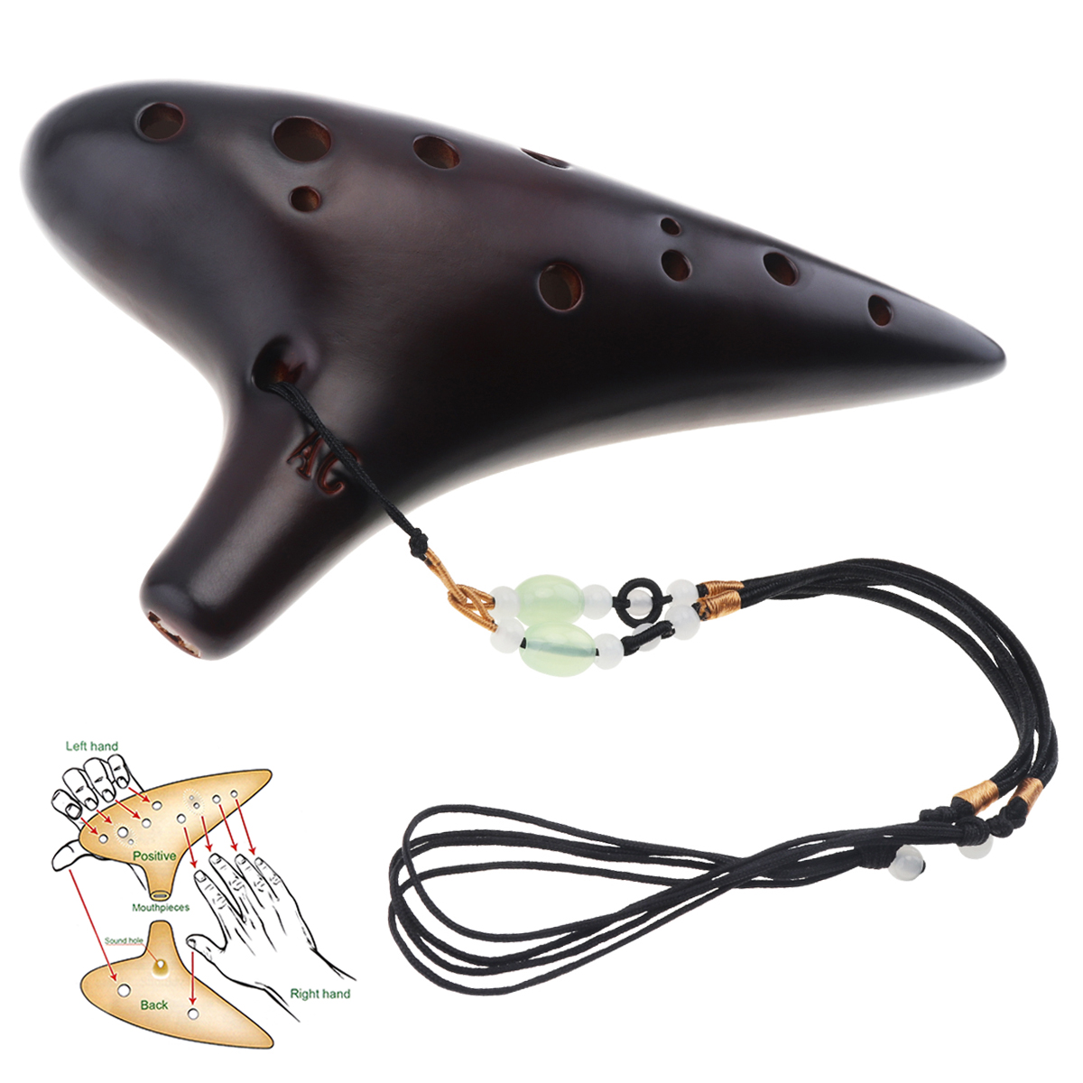 12 Holes Ocarina Zelda Alto To - Musical Instrument Zelda 리뷰 및 가격