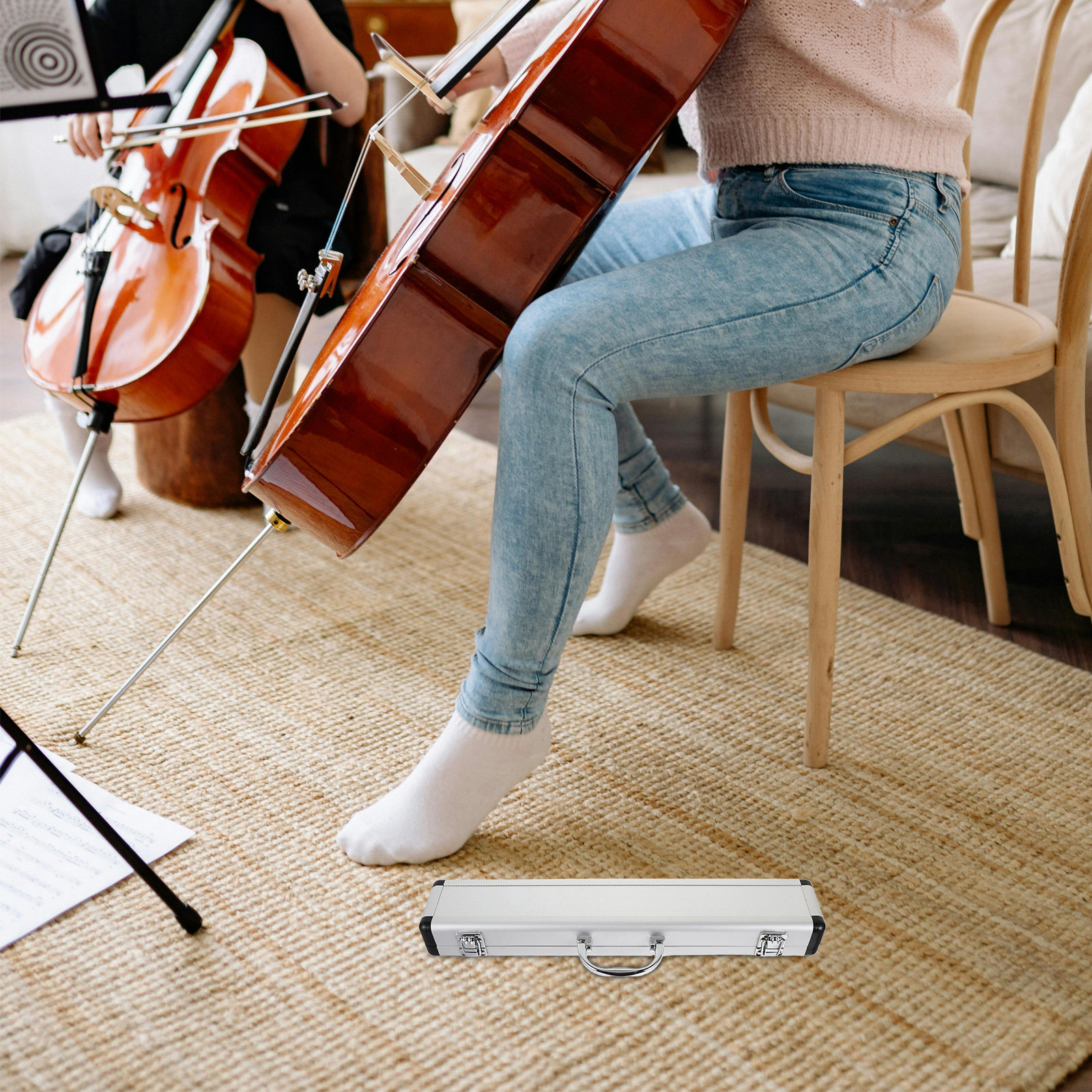Flute Case Aluminum Alloy Port - Musical Instrument Box 리뷰 및 가격
