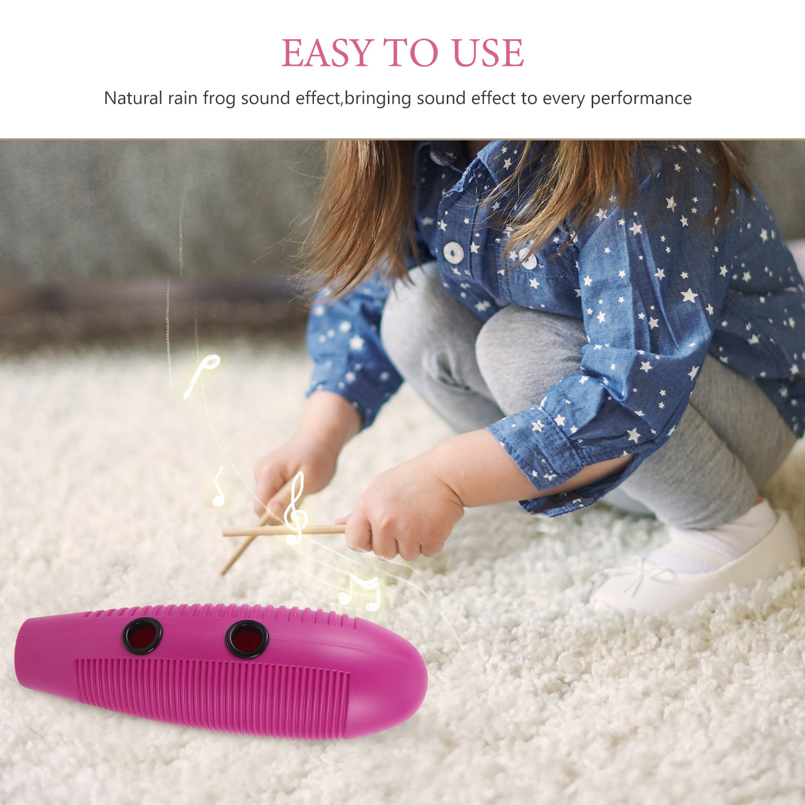 1Set Violet Plastic Guiro Musi - Guiro Scraper Instrument 리뷰 및 가격