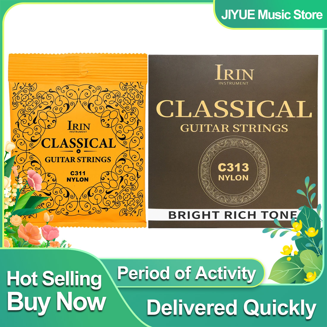 IRIN Classical Guitar Strings  - Classical Guitar Nylon 리뷰 및 가격