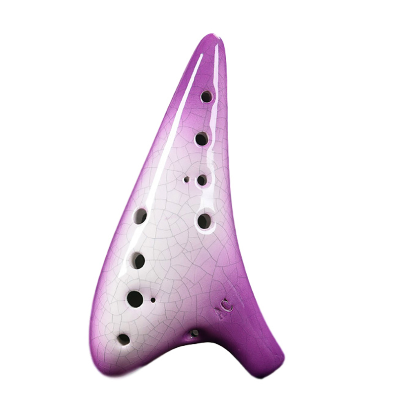 Purple Ceramics Ocarina 12 Hol - Musical Instrument Zelda 리뷰 및 가격