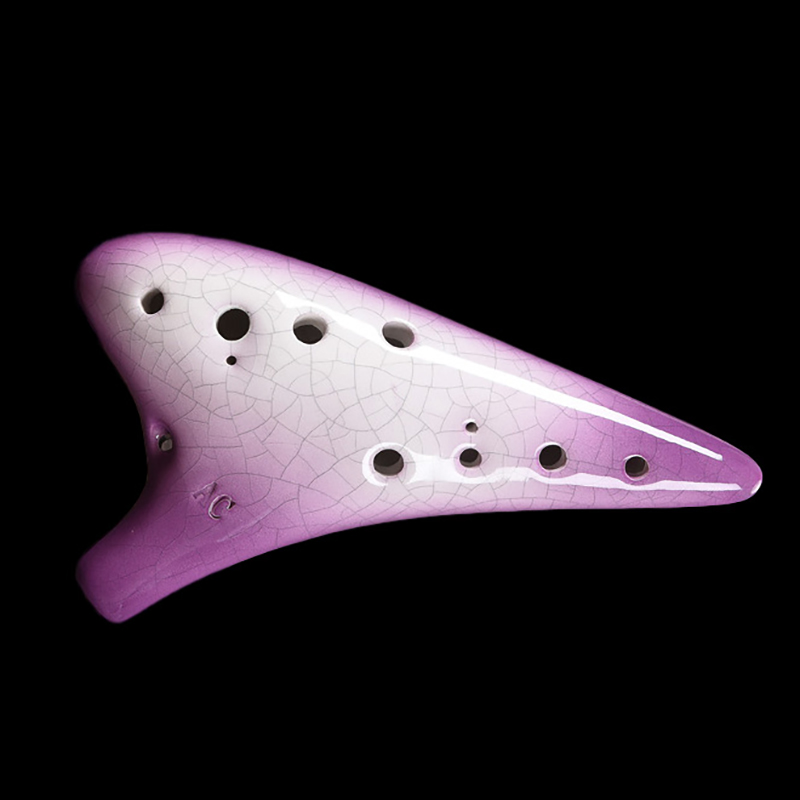 Purple Ceramics Ocarina 12 Hol - Musical Instrument Zelda 리뷰 및 가격