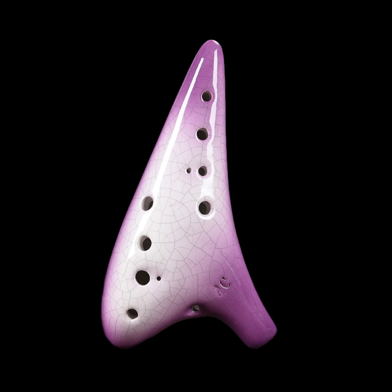 Purple Ceramics Ocarina 12 Hol - Musical Instrument Zelda 리뷰 및 가격
