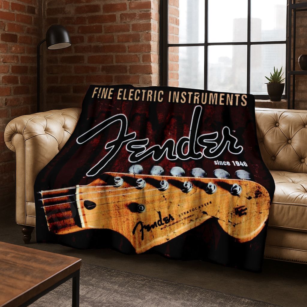 Fashion Fender Logo Guitar Mus - Musical Instrument Logo 리뷰 및 가격