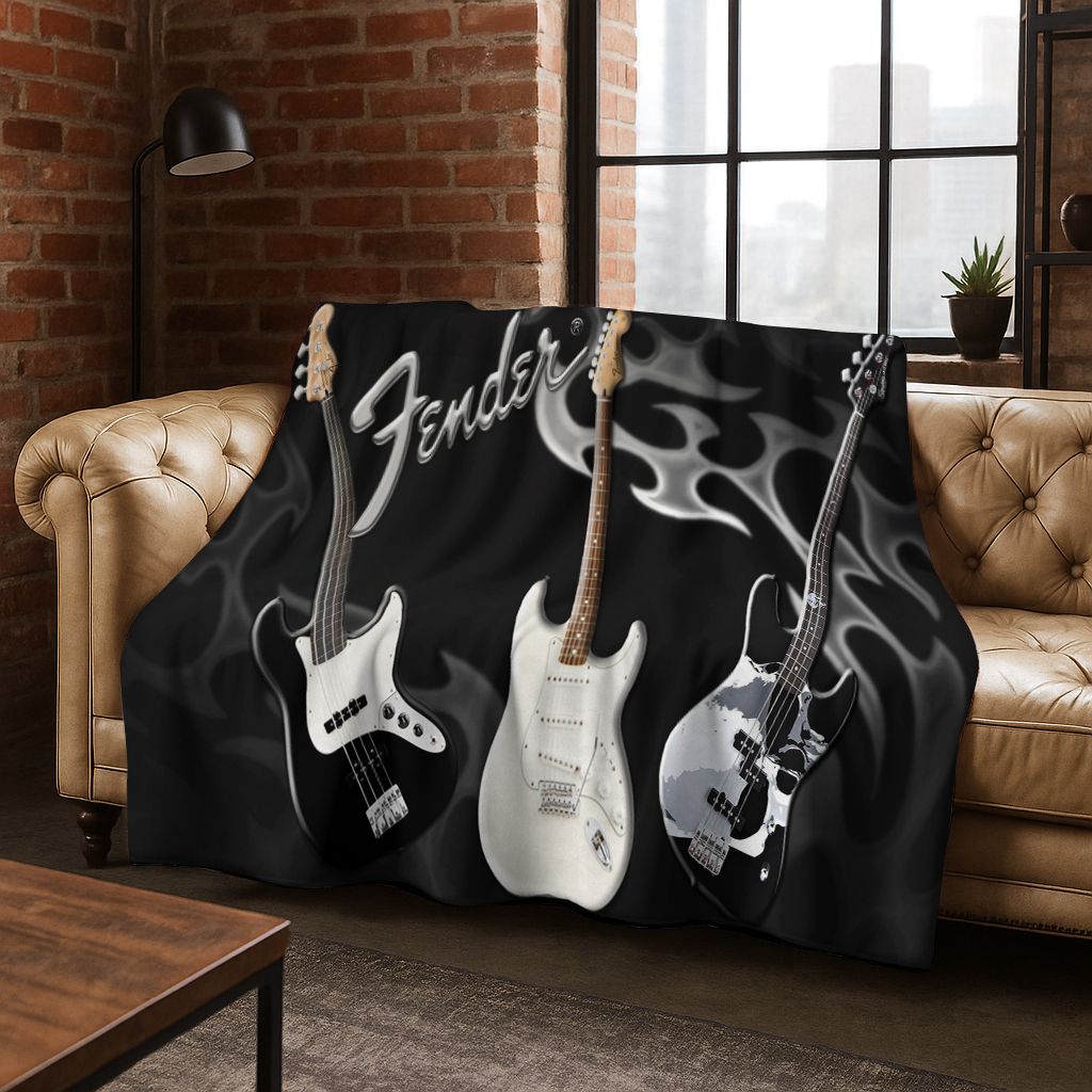 Fashion Fender Logo Guitar Mus - Musical Instrument Logo 리뷰 및 가격