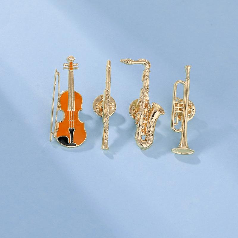 1Pcs Fun Music Orchestra Badge - Musical Instrument Like Trumpet 리뷰 및 가격