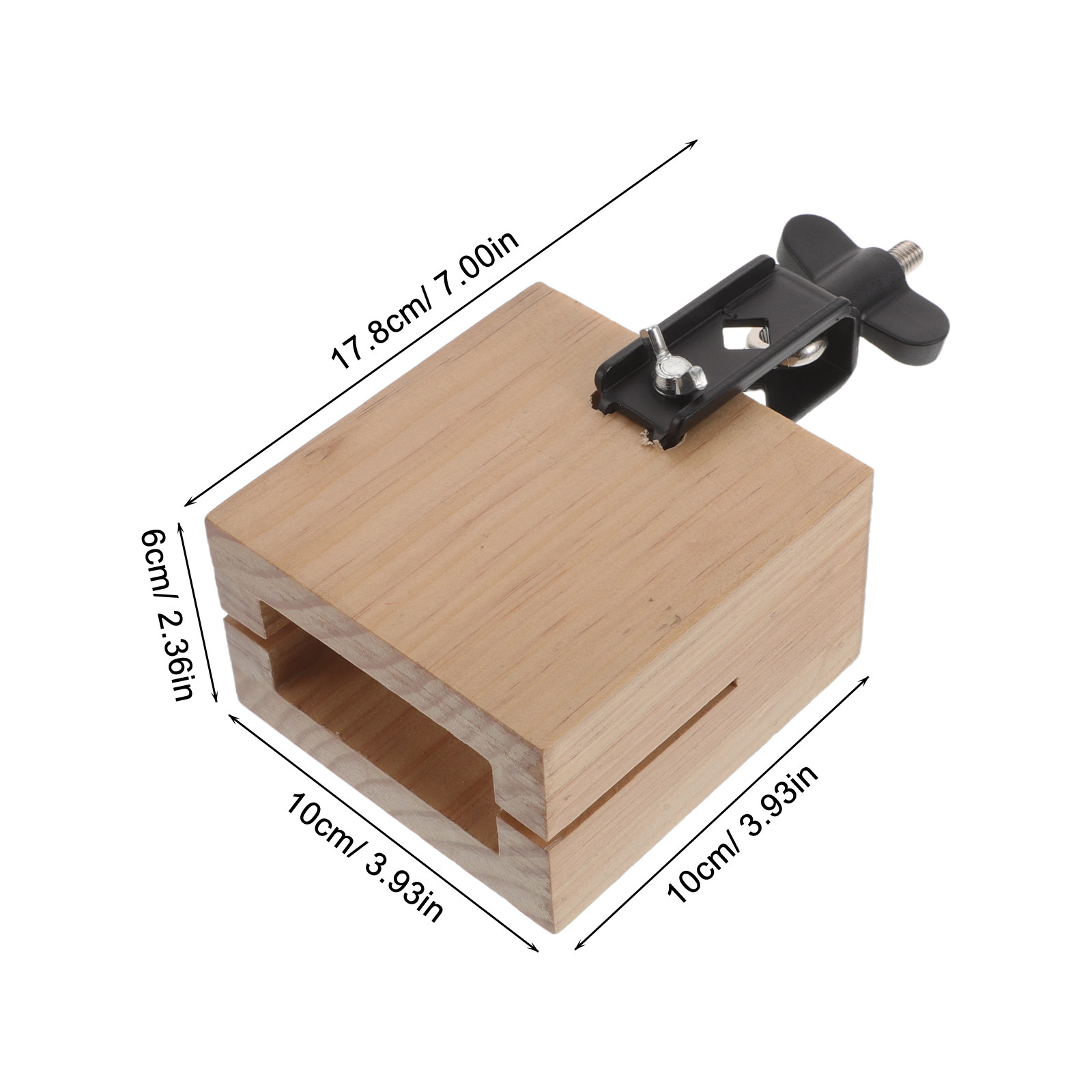 Wooden Cowbell Square Mini Jam - Musical Instrument Kit 리뷰 및 가격