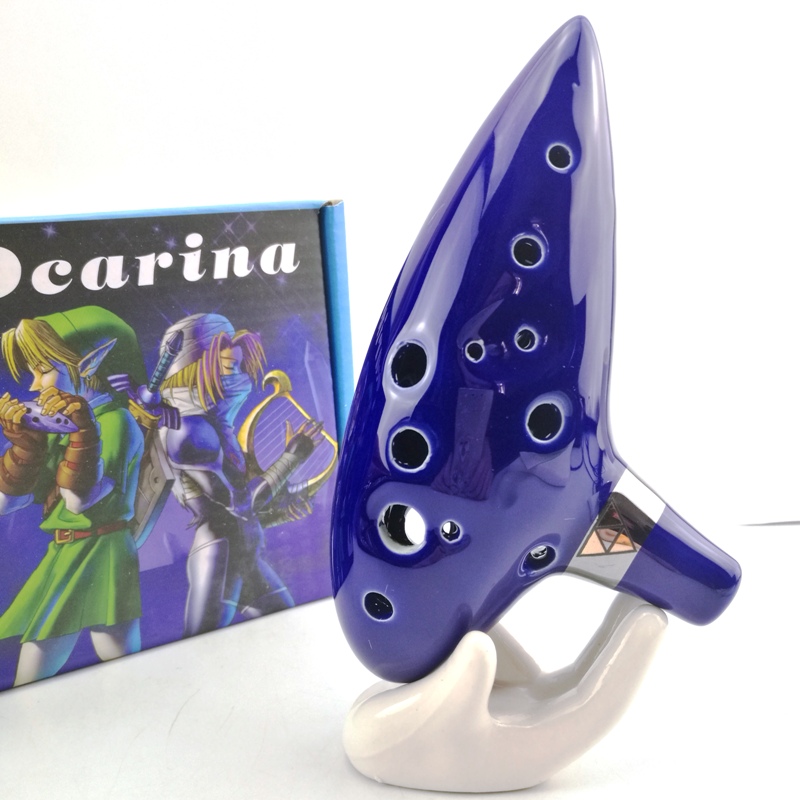 Anime Zelda Ocarina Ceramic 12 - Musical Instrument Zelda 리뷰 및 가격