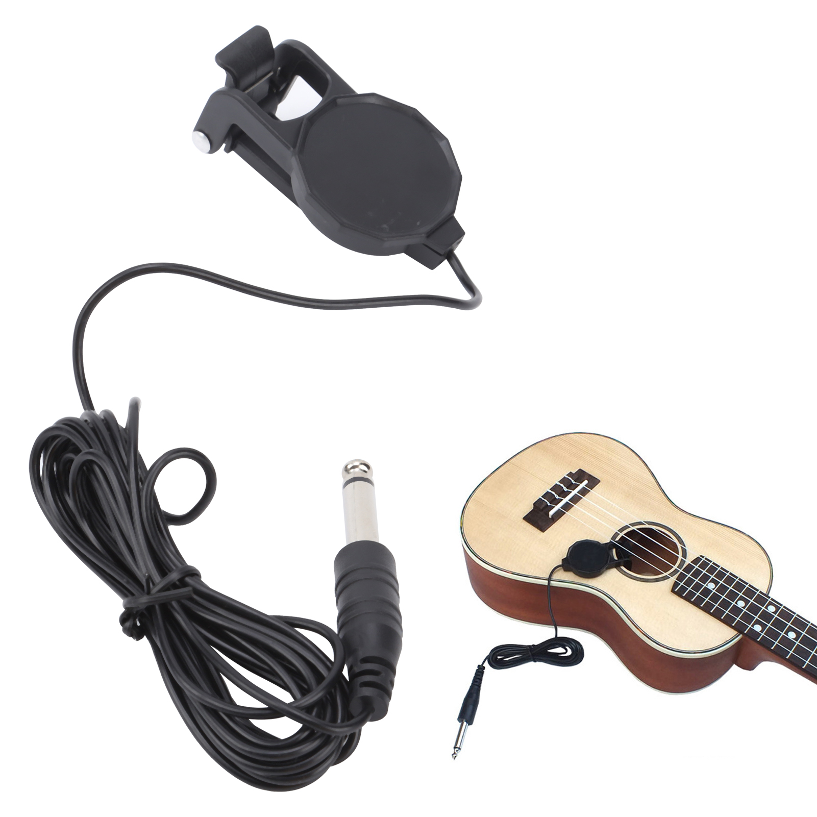 Clip-On Pickup Microphone Piez - Musical Instrument Ukulele 리뷰 및 가격