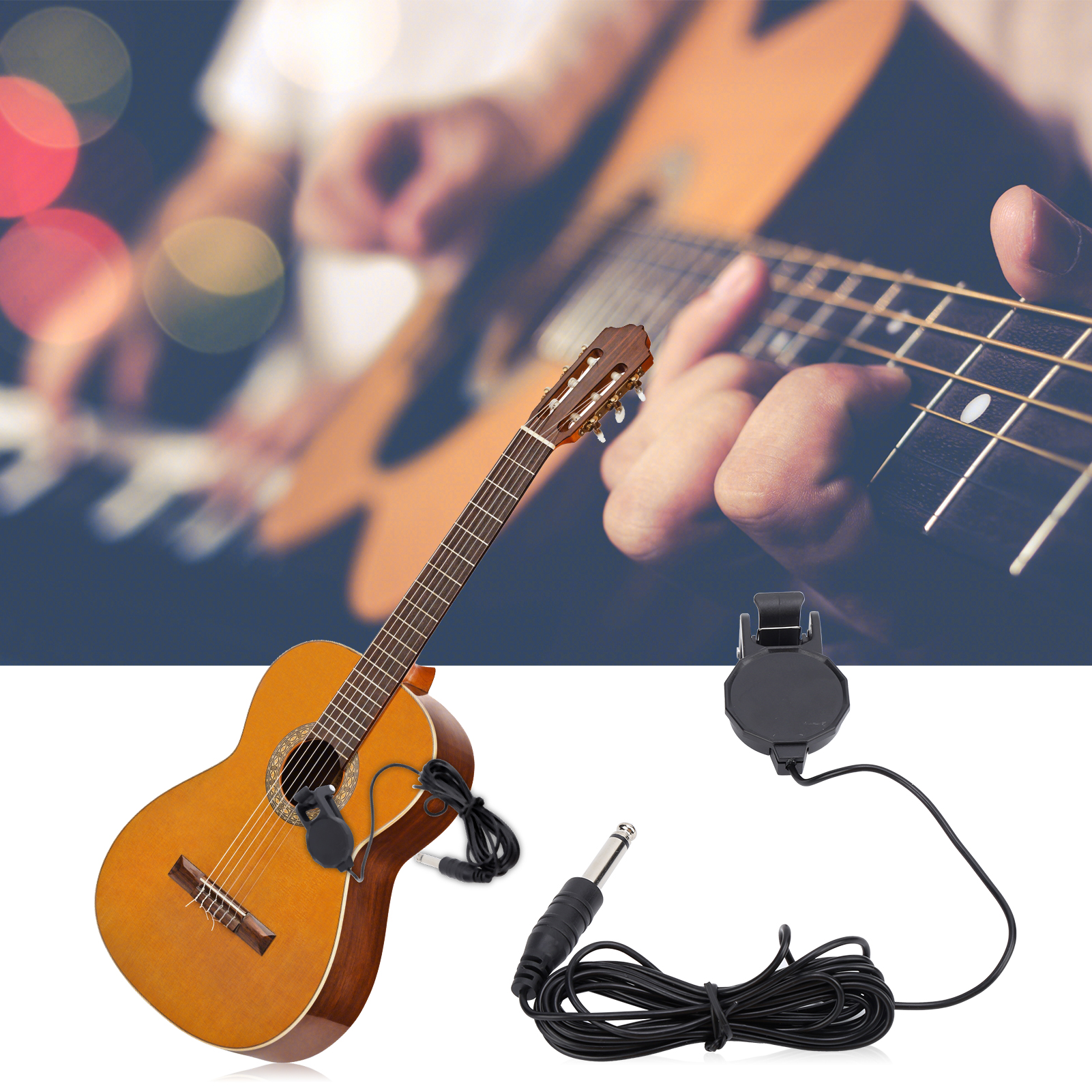 Clip-On Pickup Microphone Piez - Musical Instrument Ukulele 리뷰 및 가격