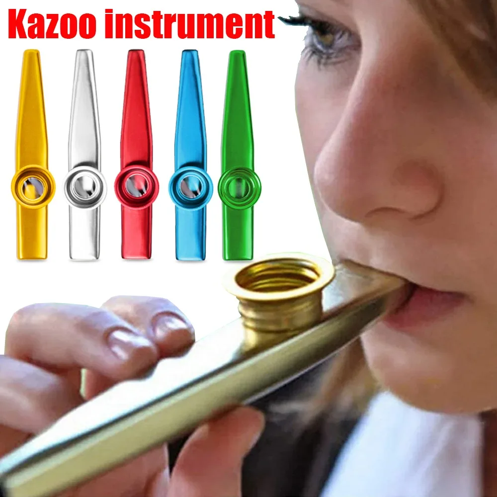1 Pcs Metal Kazoo Suitable For - Musical Instrument Ukulele 리뷰 및 가격