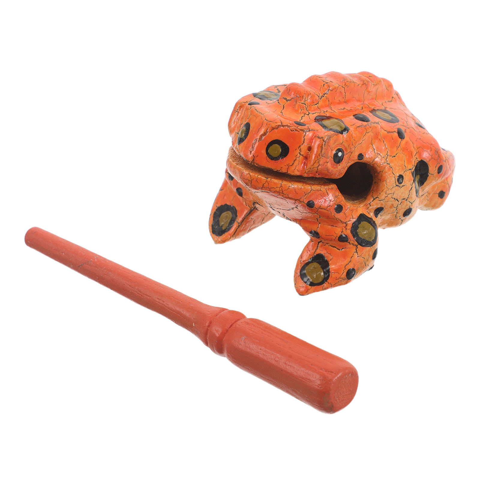 1Set Wooden Frog Guiro Percuss - Guiro Scraper Instrument 리뷰 및 가격