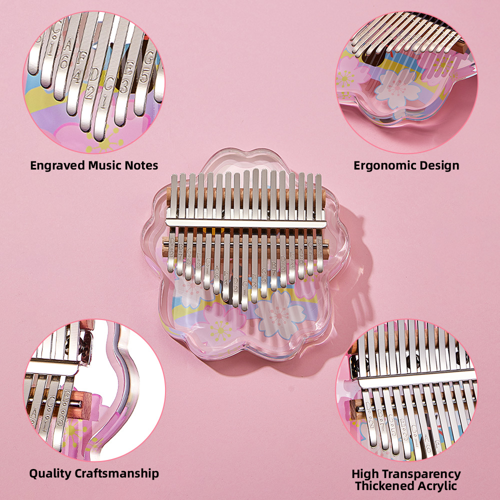 Mini Thumb Piano 17 Keys Porta - Musical Instrument Kit 리뷰 및 가격