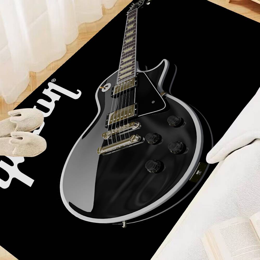 Gibson Guitar Logo Floor Mat I - Musical Instrument Logo 리뷰 및 가격