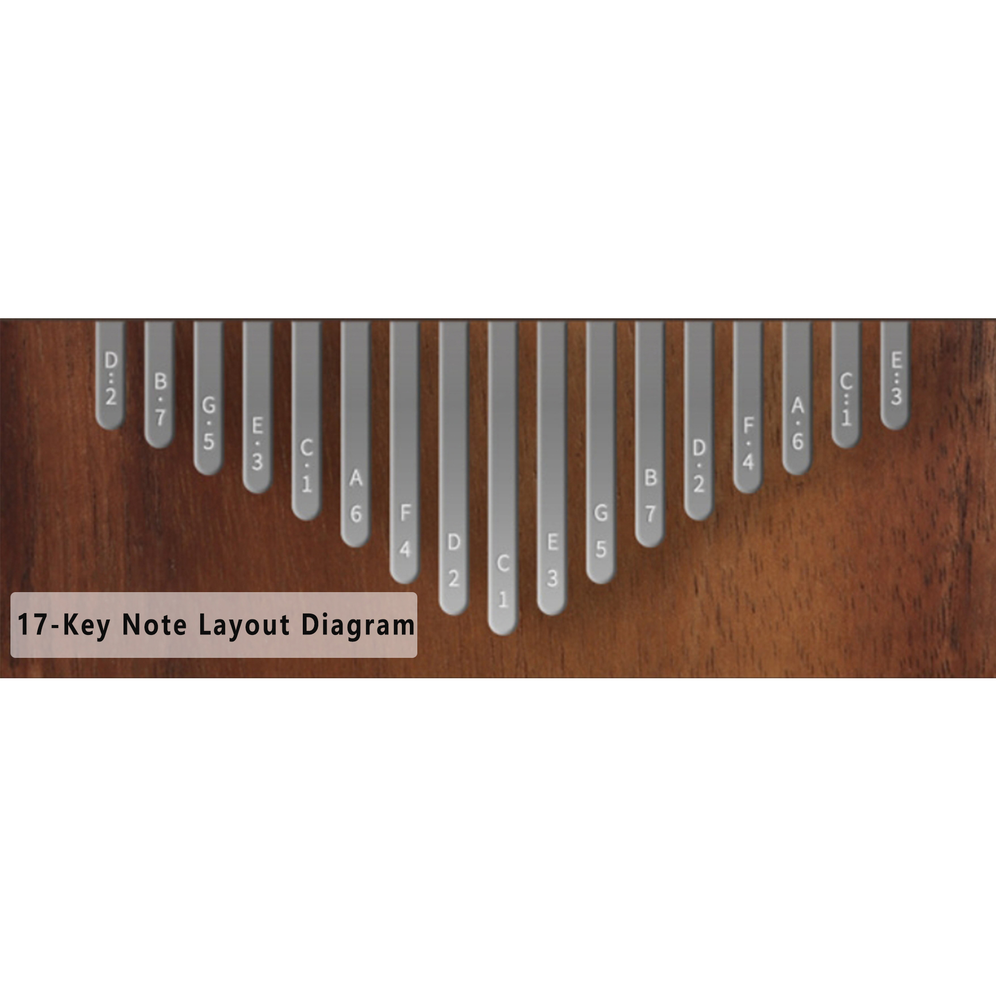 17 Key Portable Kalimba Thumb  - Musical Instrument Easy To Learn For Adults 리뷰 및 가격