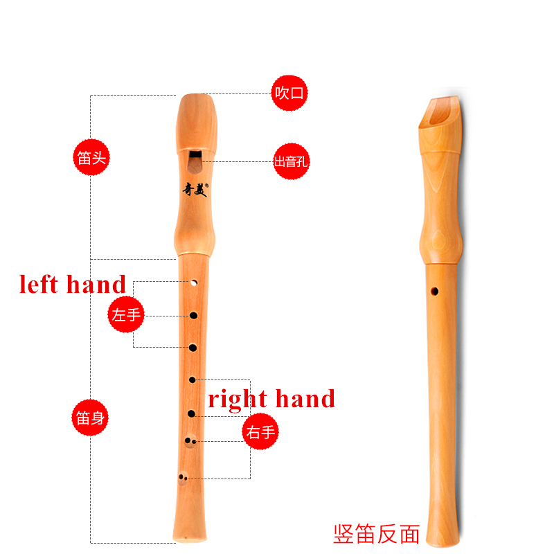 Chinese Vertical Clarinet Flut - Recorder Baroque Style 리뷰 및 가격