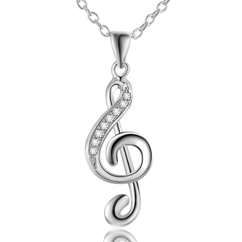 45CM 18inches 925 silver neckl - Musical Instrument Symbols 리뷰 및 가격