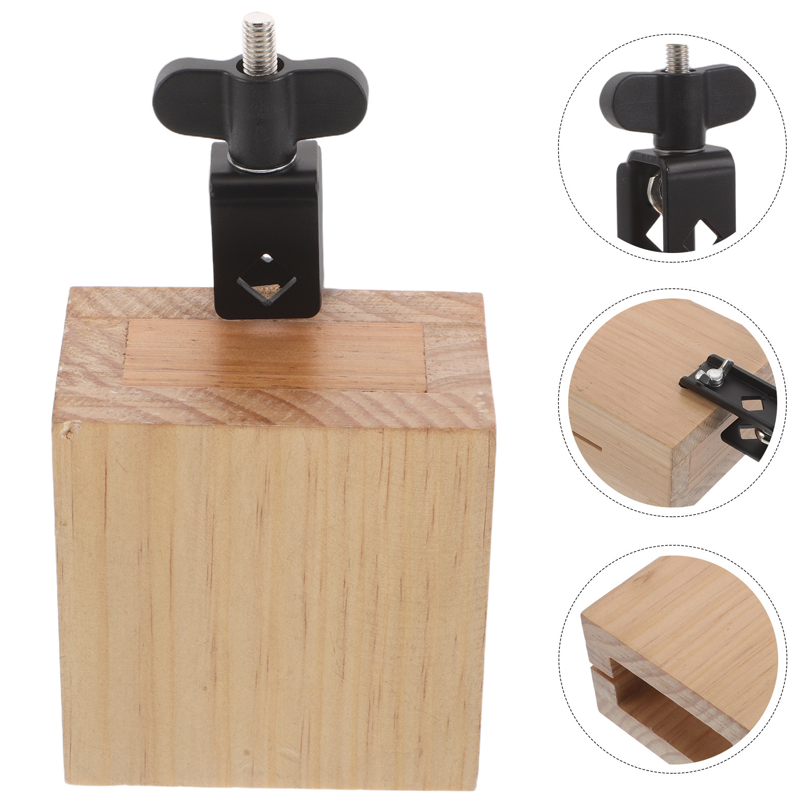Square Wooden Cowbell for Drum - Musical Instrument Kit 리뷰 및 가격