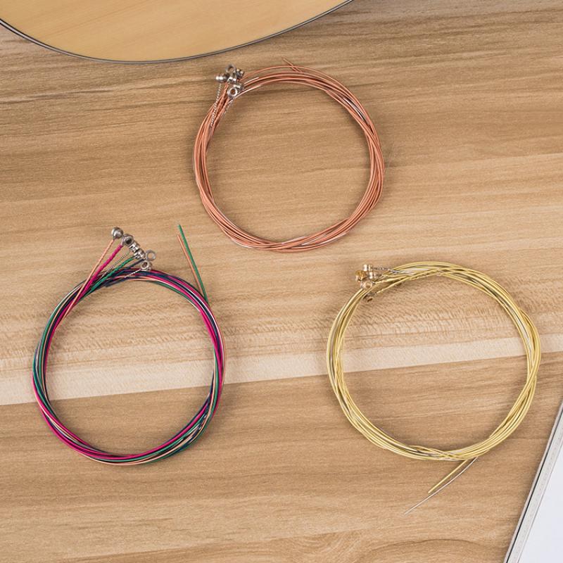 18/6PCS Colorful Copper Guitar - Classical Guitar Nylon 리뷰 및 가격