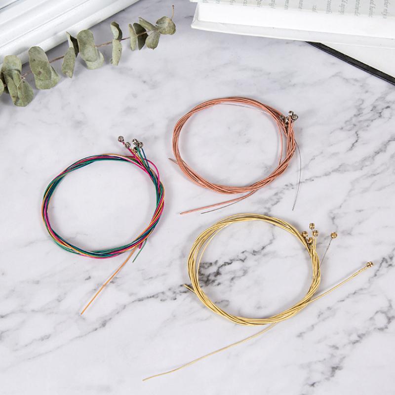 18/6PCS Colorful Copper Guitar - Classical Guitar Nylon 리뷰 및 가격