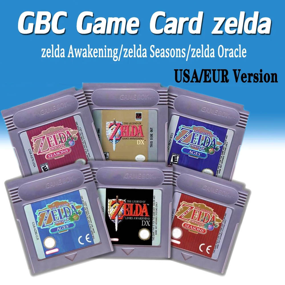 GBC Game Card The Legend of Ze - Musical Instrument Zelda 리뷰 및 가격
