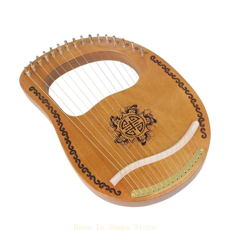 U1JC 16 String Lyre Harp, Lyre - Musical Instrument Symbols 리뷰 및 가격