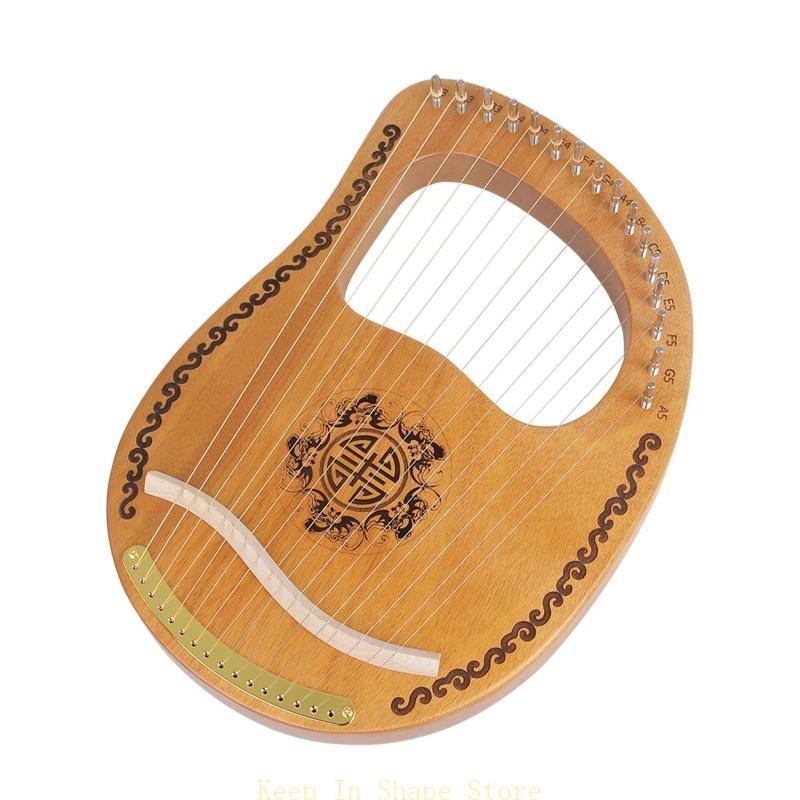 U1JC 16 String Lyre Harp, Lyre - Musical Instrument Symbols 리뷰 및 가격